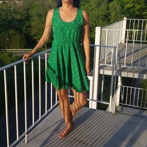 Everly green dress